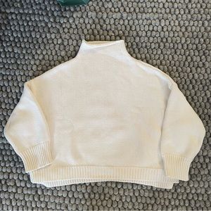 Demylee White Cotton Sweater M